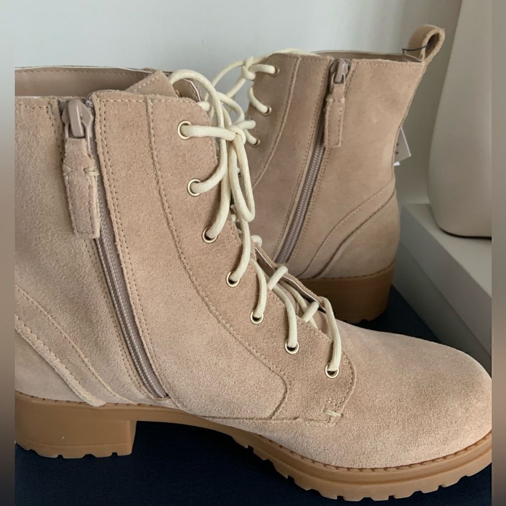 NWT Cole Haan Camea Lug Sole Combat Boots